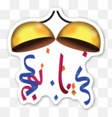 Confetti Ball - Emojis De Fiesta De Whatsapp,Confetti Emoji