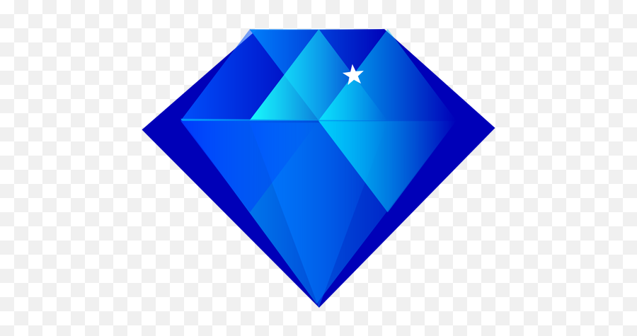 Blue Diamond - Sapphire Clipart Emoji,Ice Cube Emoji