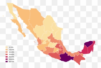 Indigenous Population Map - Mexico Emoji