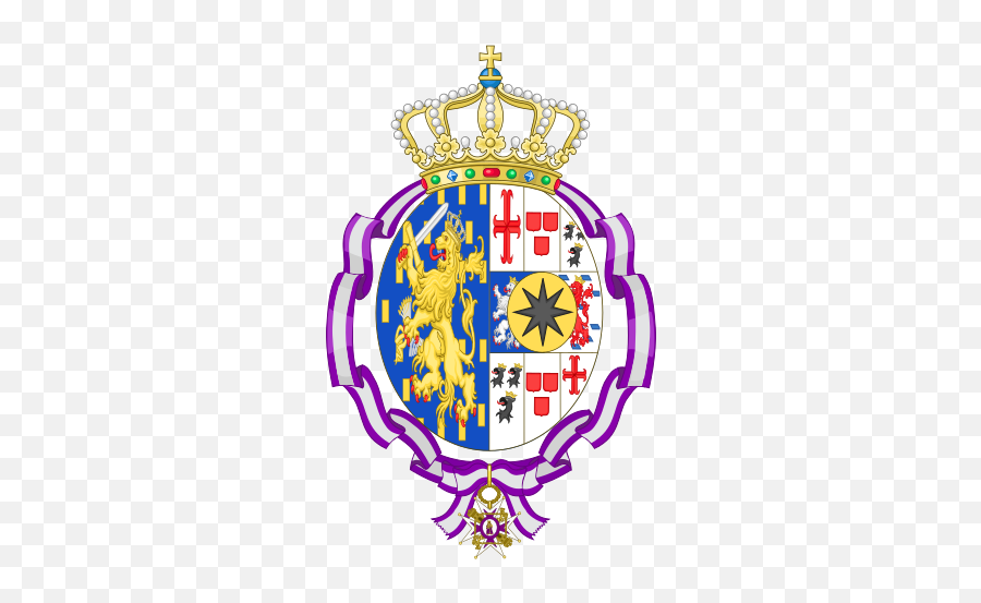 Coat Of Arms Of Emma Queen Of The - Brazilian Empire Coat Of Arms Emoji,All Emojis In Order