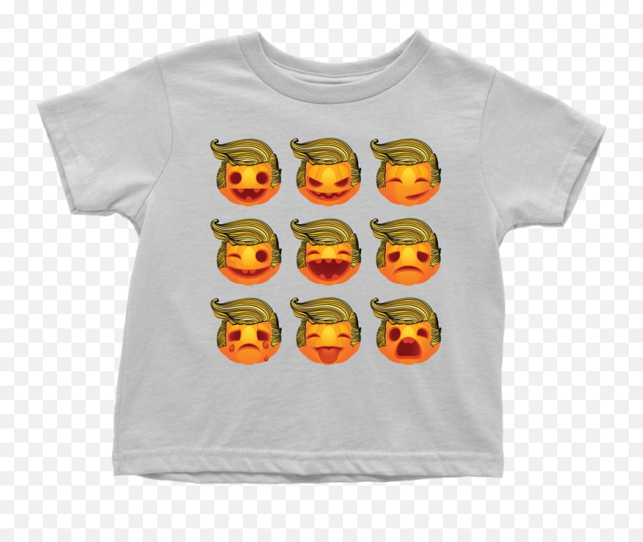 Trumpkin Emoji Toddler T - Reindeer Shirts For Christmas Design,Raspberry Emoji