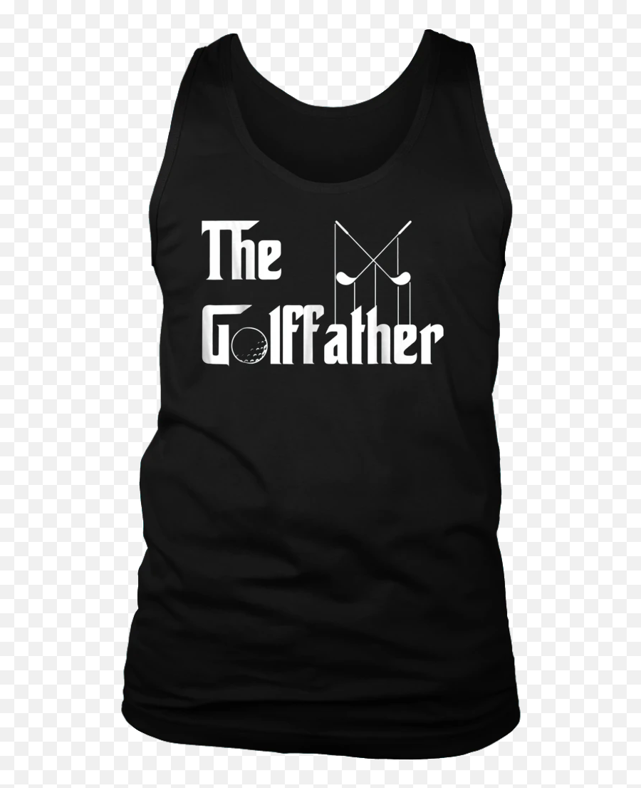 Mens The Golffather Golf Father Funny Golfing Fathers Day - Active Tank Emoji,Fathers Day Emoji