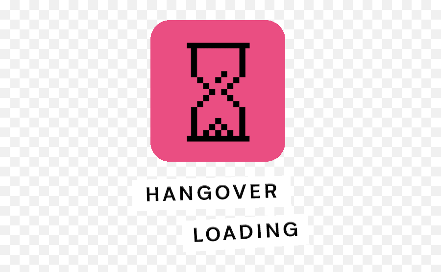 Popular And Trending Hangover Stickers On Picsart - Transparent Pink Loading Gif Emoji,Emoji Hangover