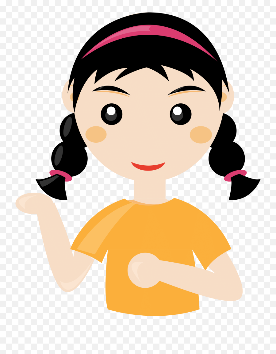 Free Asian Student Cliparts Download - Transparent Background Girl Clipart Emoji,Asian Girl Emoji