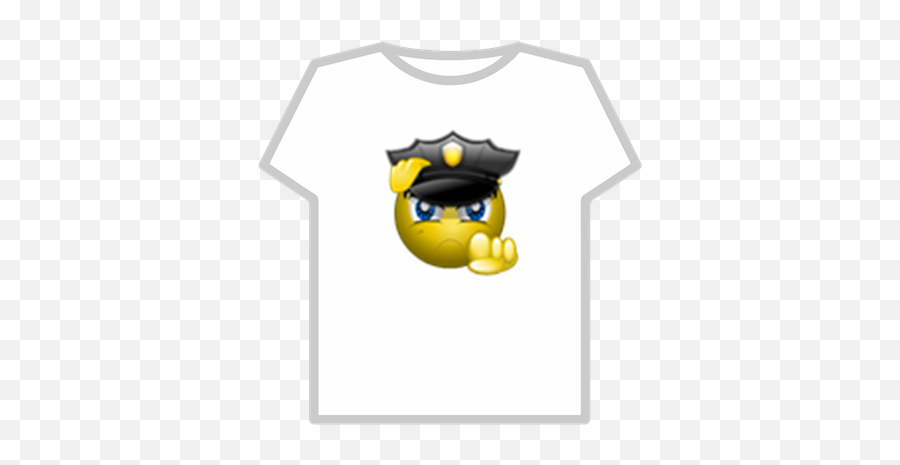 Police Smiley - My Hero Academia Roblox T Shirt Emoji,Police Emoticon
