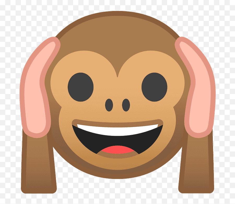 Hear - See Hear No Evil Emoji,Monkey Emoji