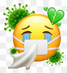 Sticker - Microbe Emoji