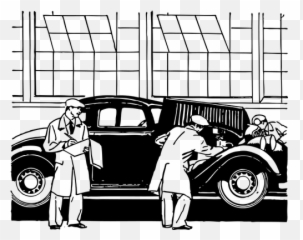 Ilustração Em Vetor De Inspeção Final Do Carro - Inspection Clipart Emoji