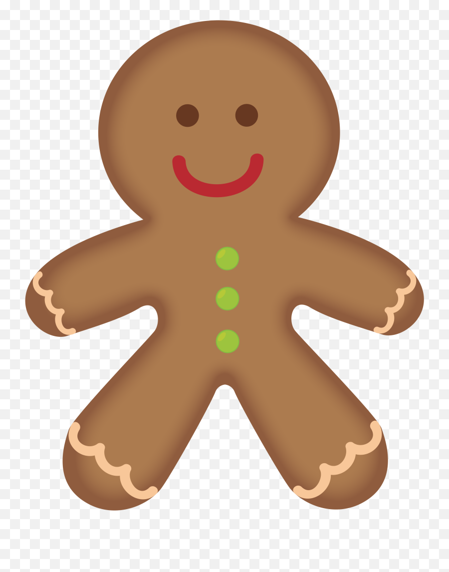Gingerbread Man Gingerbread Men Clipart Web Clipart - Gingerbread Man Clipart Png Emoji,Gingerbread Emoji
