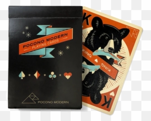 Woodland Deck - Pocono Modern Playing Cards Emoji