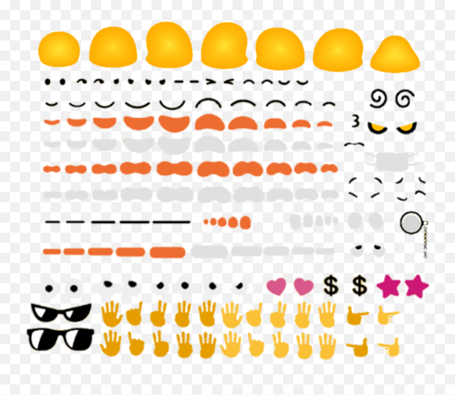 Blob Emoji Editor No Reflections By Marco Mahone On Dribbble - Dot,30 Emoji