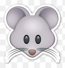 Mouse Face - Mouse Emoji Png,Rat Emoji