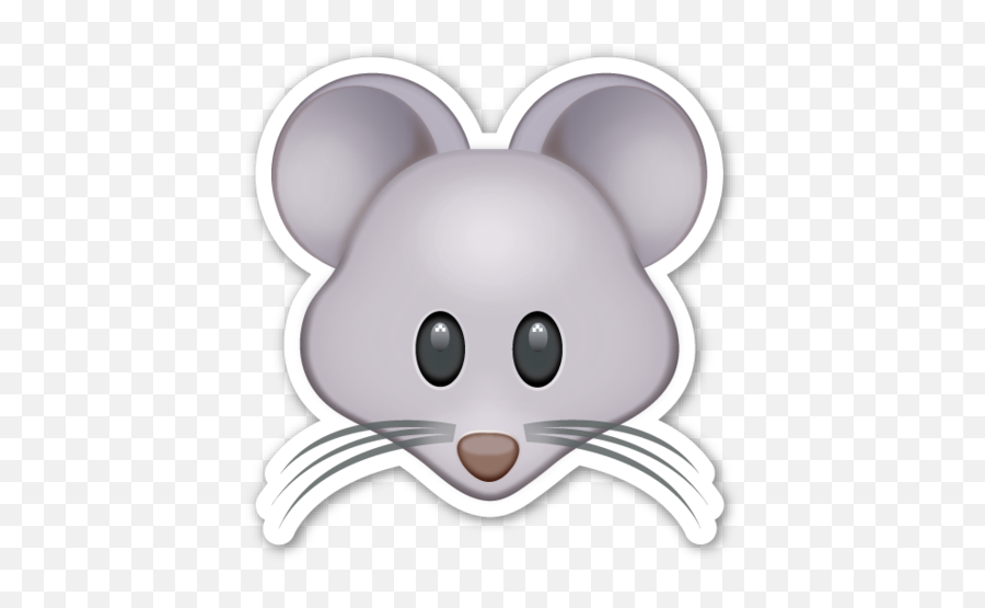 Mouse Face - Mouse Emoji Png,Rat Emoji