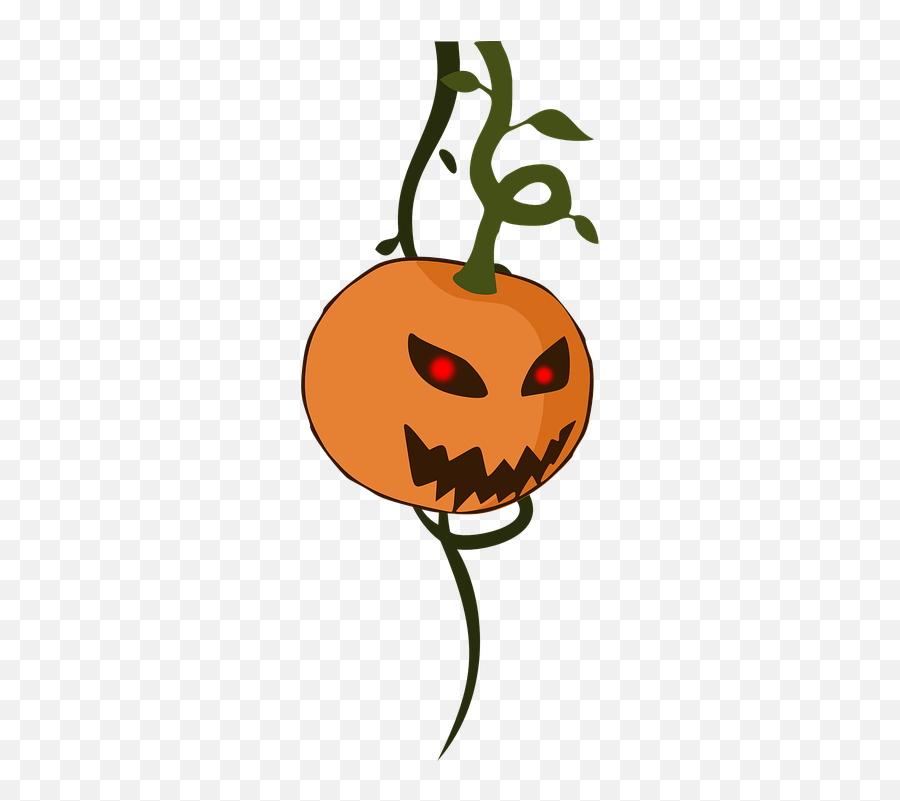 Free Devil Demon Vectors - Clip Art Hanging Pumpkin Transparent Emoji,Devil Horns Emoji