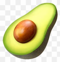 Emoji Fruit Avocado Wherearetheavocados - Single Apple Emojis Food