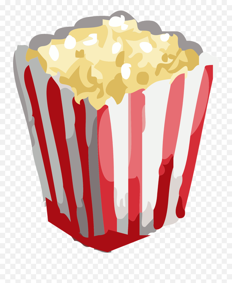 Popcorn Snack Movie Food Cinema - Popcorn Clipart Png Emoji,Emoji Eating Popcorn