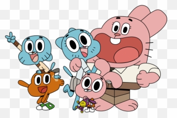Gumball Ripped Off A Rip - Amazing World Of Gumball The Wattersons Emoji,Gumball Emoji