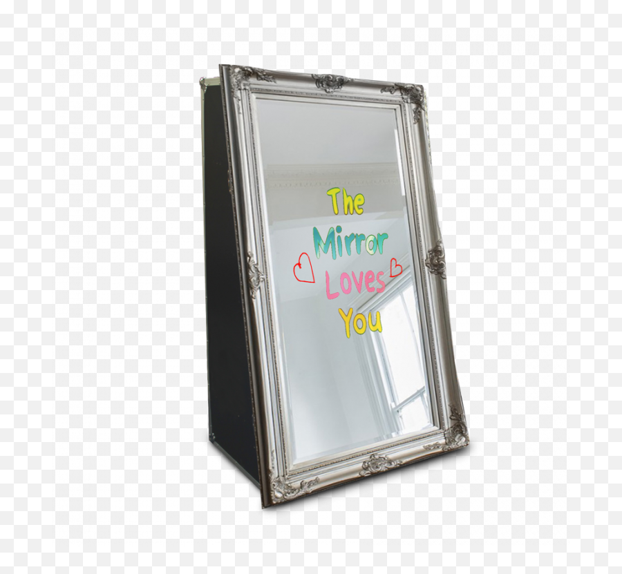 4 Hr Magic Mirror Booth - Magic Mirror Photo Booth Png Emoji,Magic Carpet Emoji