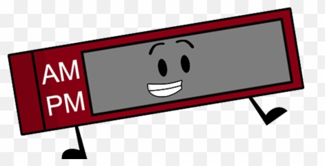 Clipart Clock Rectangle Transparent - Object Show Alarm Emoji