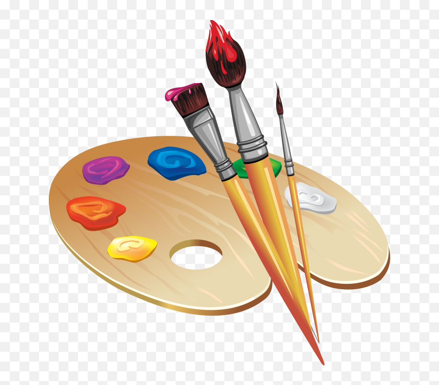 Palette Png - Draw A Paint Brush Emoji,Wet Emoji Background