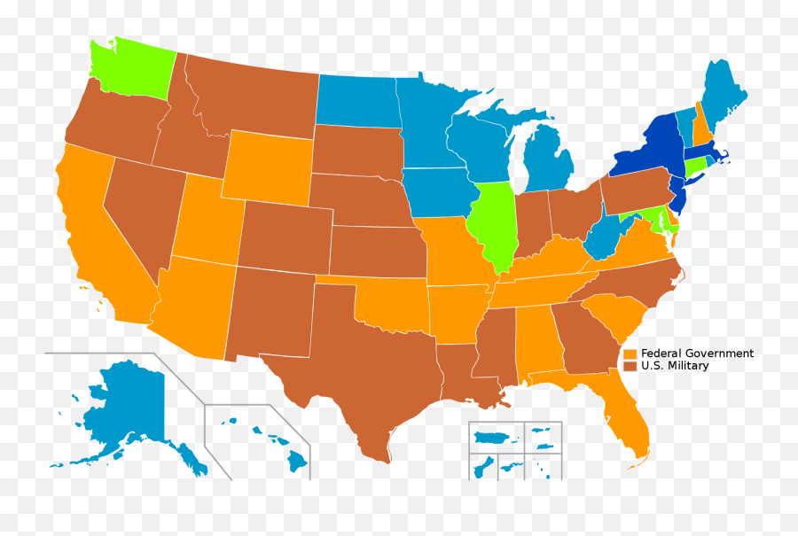 Lethal Injection - Us States Red Blue Map 2018 Emoji,Ice Cube Emoji