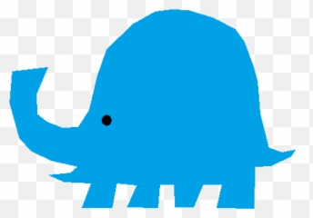 Blue Elephant Vector Clipart Image - Octopus Deploy Logo Png Emoji