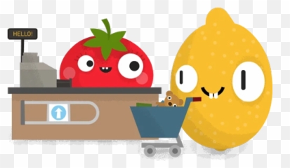 Vegan Calcium Sources Print - Cartoon Emoji,Shopping Emoticon
