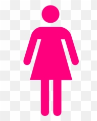 Women Symbol Clipart - Social Distancing 2 Metres Emoji