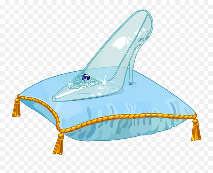 Transparent Cinderella Glass Slipper Clipart - Cinderella Glass Slipper Clipart Emoji,Emoji Slippers