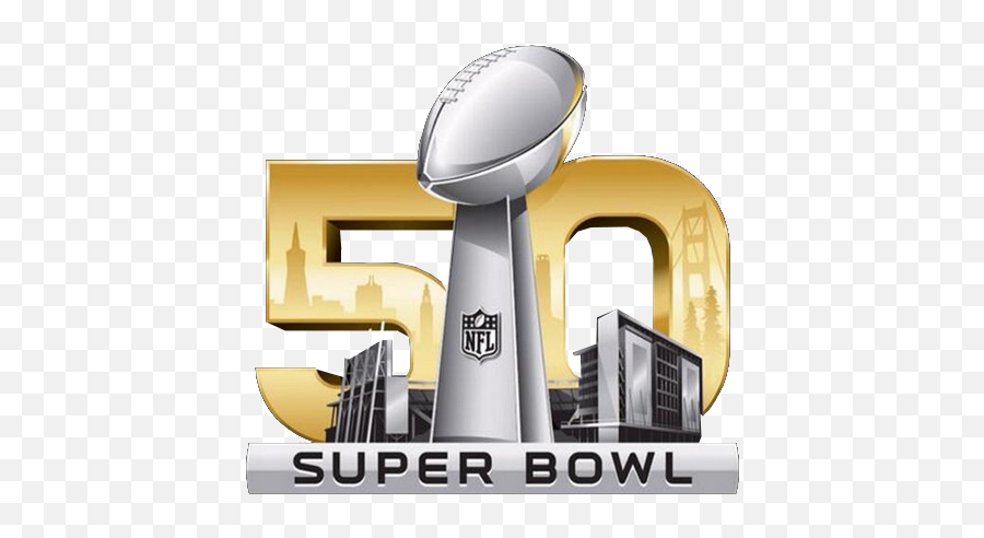 Super Bowl 50 Logo - Super Bowl 50 Logo Emoji,Super Bowl Emoji