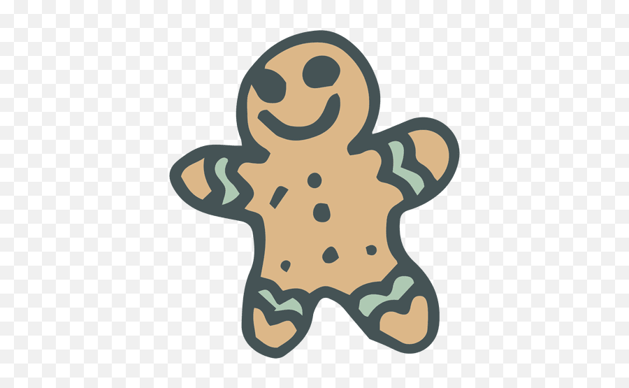 Laughing Man Icon At Getdrawings - Drawing Emoji,Gingerbread Man Emoji