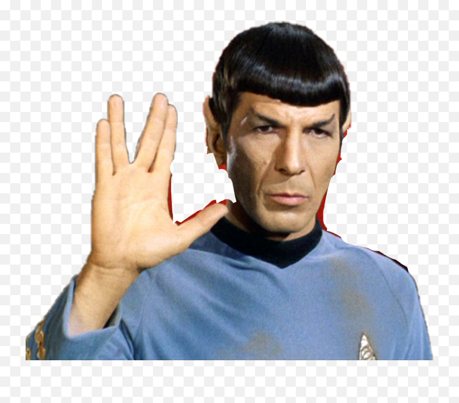 Popular And Trending Spock Stickers On Picsart - Spock Star Trek Emoji,The Spock Emoji