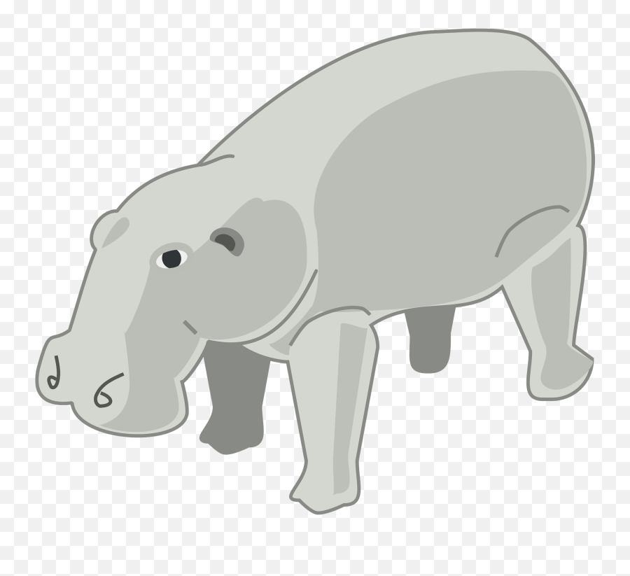 Hippopotamus Clipart - Animated Hippopotamus Emoji,Hippo Emoji