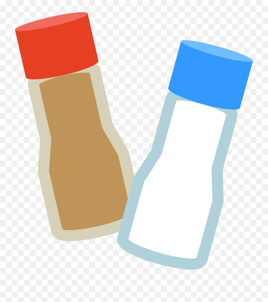 Salt And Pepper Clipart - Clipart Salt And Pepper Png Emoji,Salt Shaker Emoji