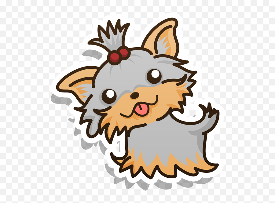 Husky Clipart Kawaii - Funny Puppies Emoji,Husky Emoji