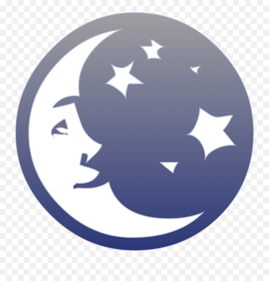 Moon And Stars Clipart - Etoile Lune Emoji,Moon And Stars Emoji