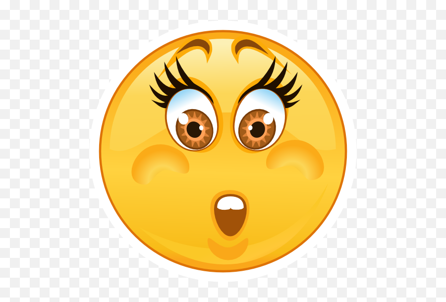 Crazy Worried Emoji Sticker - Upset Emoji,A Emoji