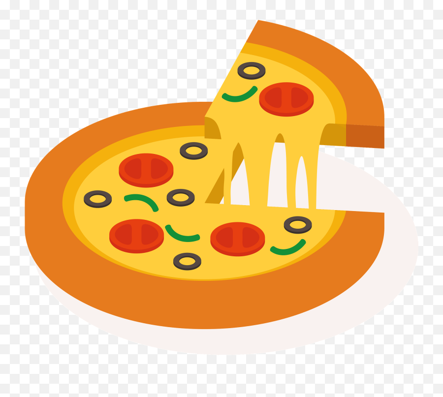 Pizza Slice Food Clipart - Happy Emoji,Pizza Slice Emoji