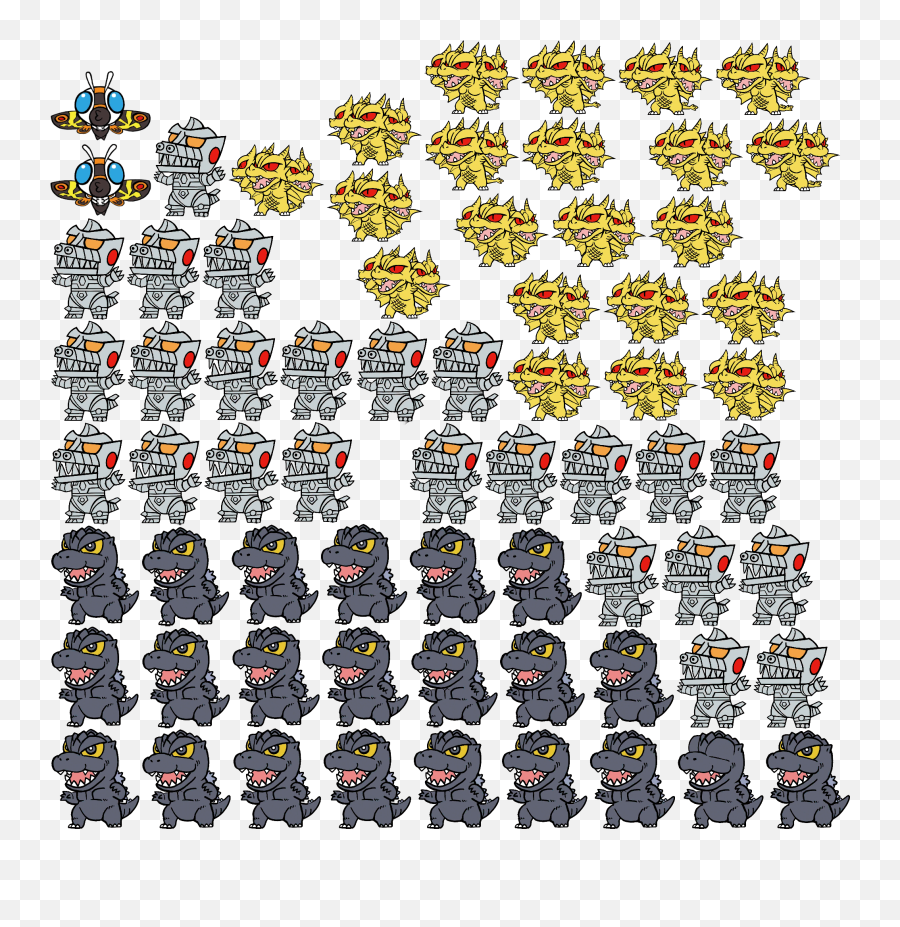 Godzilla Defense Force U2013 Mobile Game By Nexonstudio 42 - Godzilla Defense Force Mechagodzilla Emoji,Godzilla Emoticon