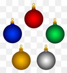 Christmas Ornaments Clipart Word Free - Tree Emoji
