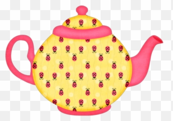 Scteapot Teapot Ladybugs Cute - Cartoon Teapot Emoji,Teapot Emoji