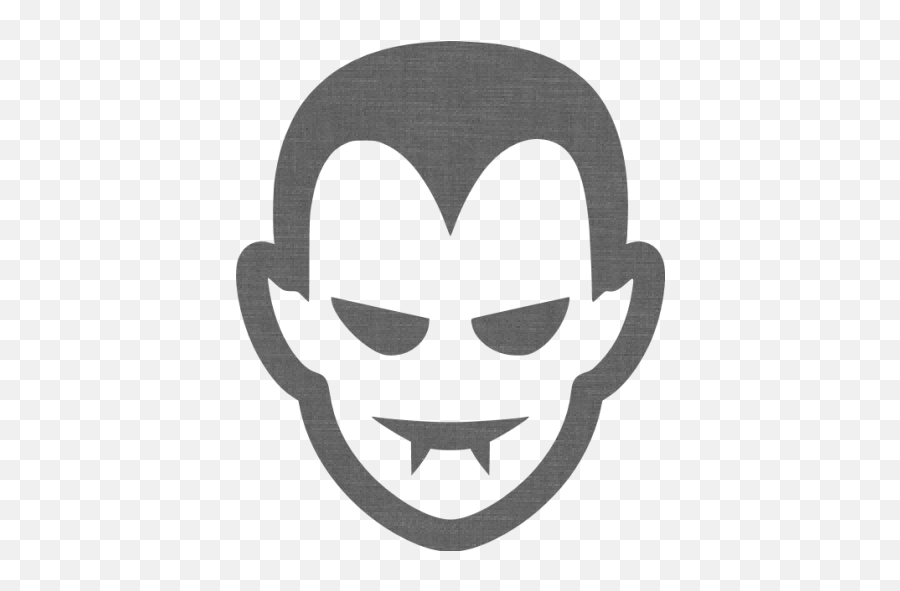 Grey Wall Vampire Icon - Vampire Icon Png Emoji,Vampire Emoticon