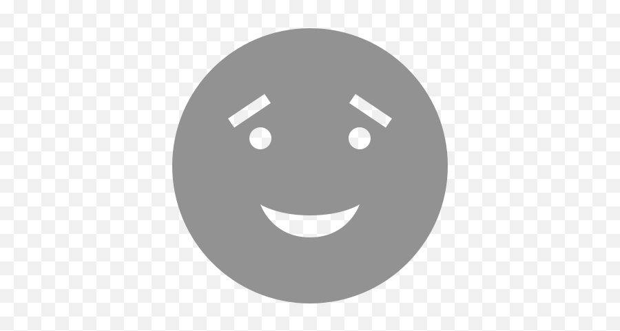 Fake Eyebrows Grinning Face Icon - Smiley Emoji,Cloudy Emoji