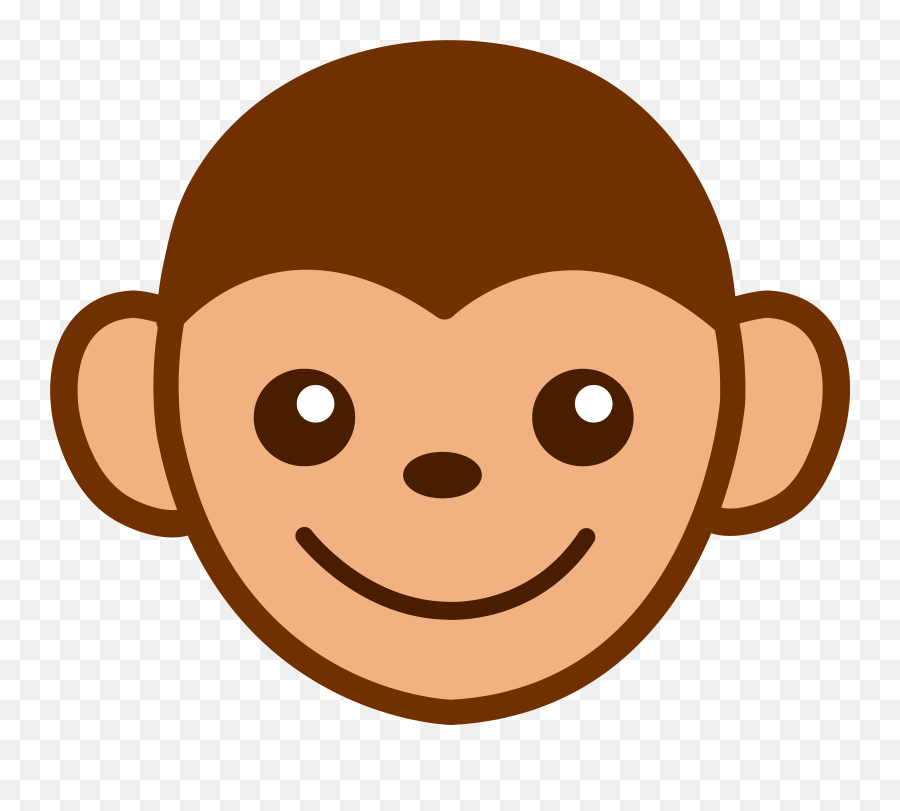 Free Monkey Face Clipart Download Free - Monkey Face Clipart Emoji,Monkey Emoticon