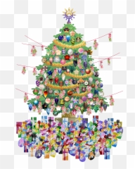 Advent Board - Christmas Tree Emoji