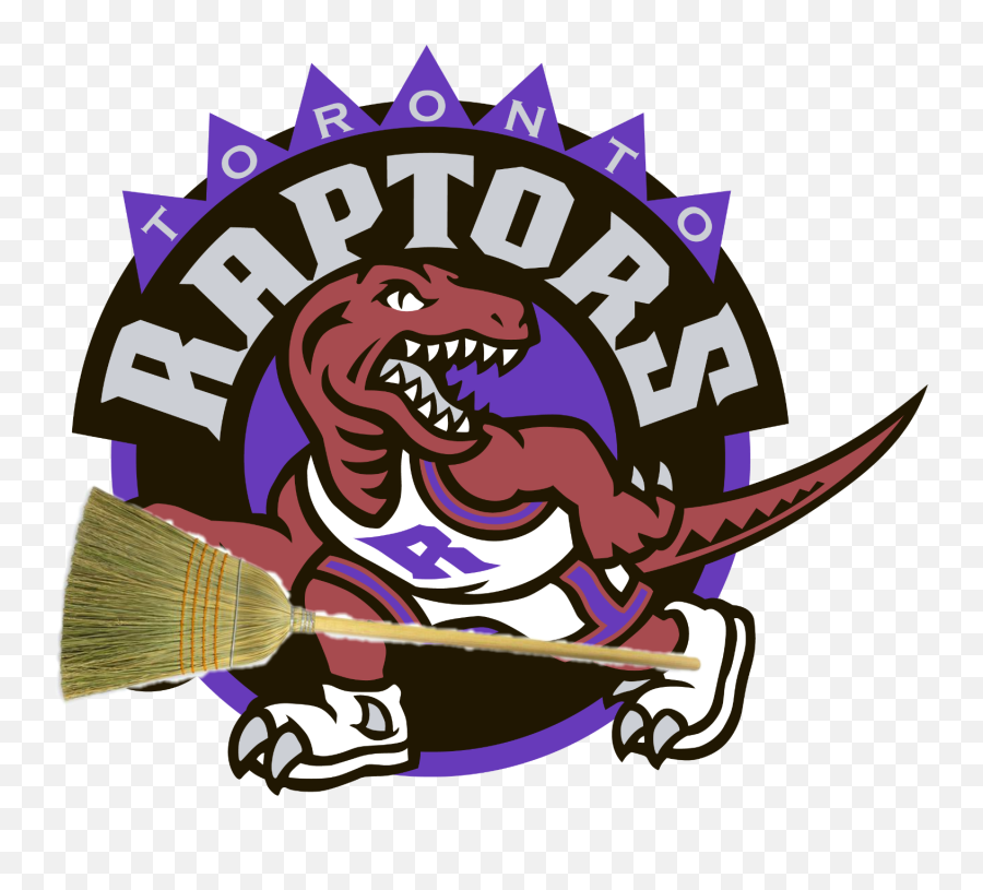 Trade Their Ball In For A Broom - Toronto Raptors First Logo Emoji,Smh Emoji Png