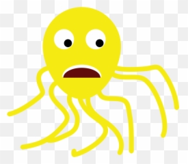 Emoticon Line Art Octopus Png Clipart - Cartoon Emoji,Derp Emoticon