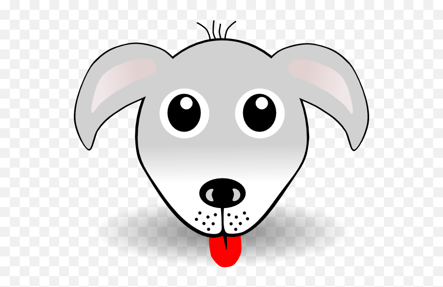 Animated Dog Rescue Emoticon Emojis Or Clipart - Dogs Face Clipart,Dog Emoticon