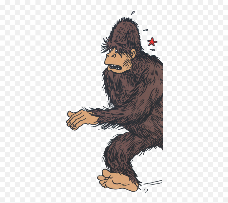 Bigfoot Clipart Angry Ape Picture - Yeti Tintin Au Tibet Emoji,Bigfoot Emoji