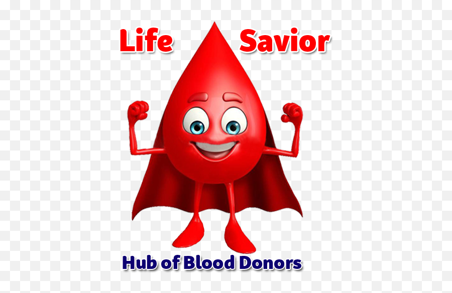 Blood Donor Nearby - Cartoon Emoji,Blood Emoticon